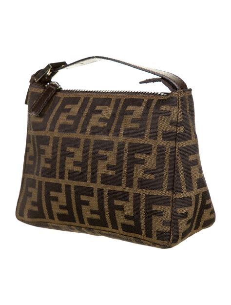 fendi zucca mini shoulder bag